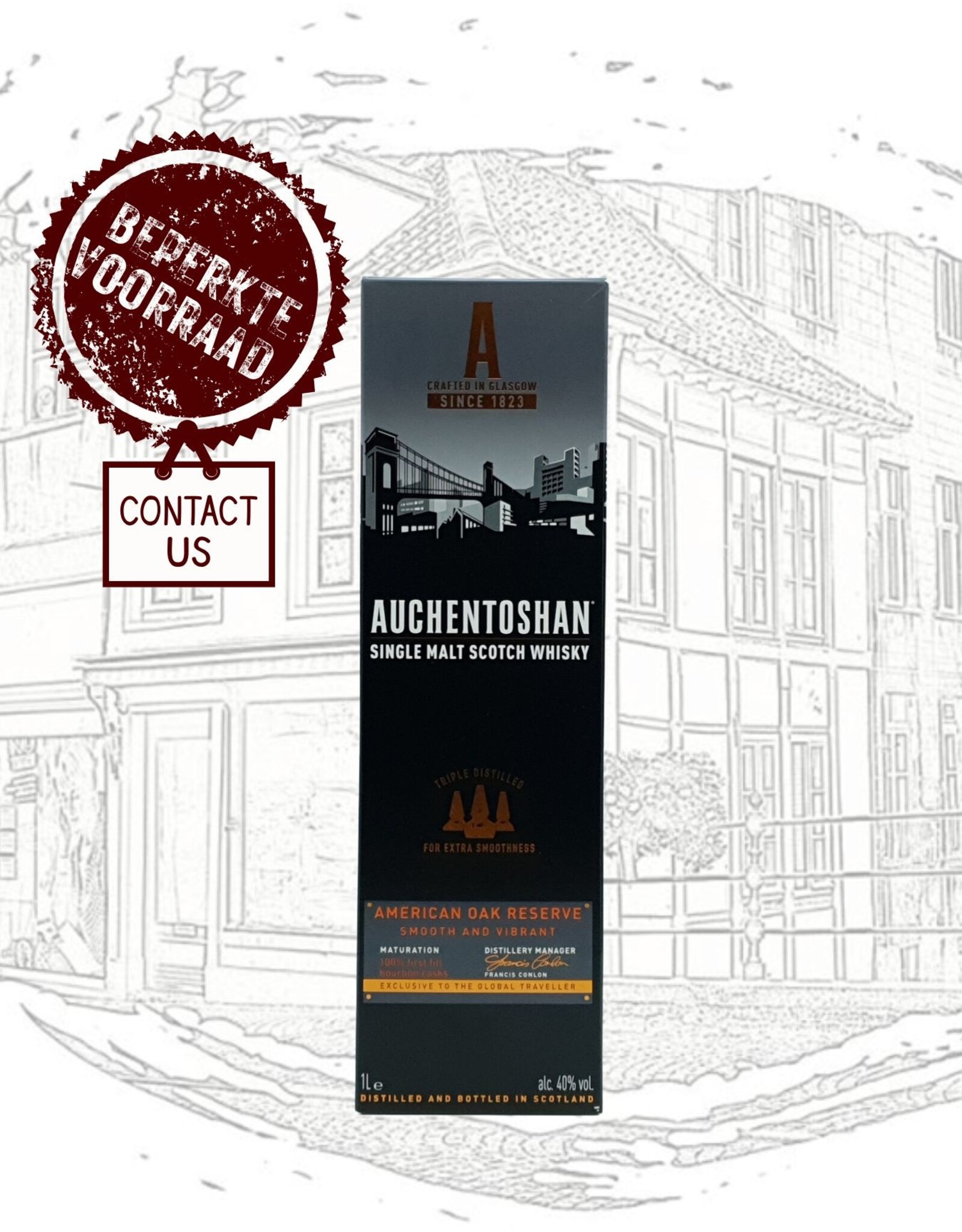 Auchentoshan Auchentoshan - American Oak Reserve Liter