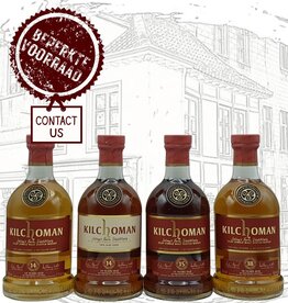 Kilchoman 20th Anniversary Cask Series (set van 4)