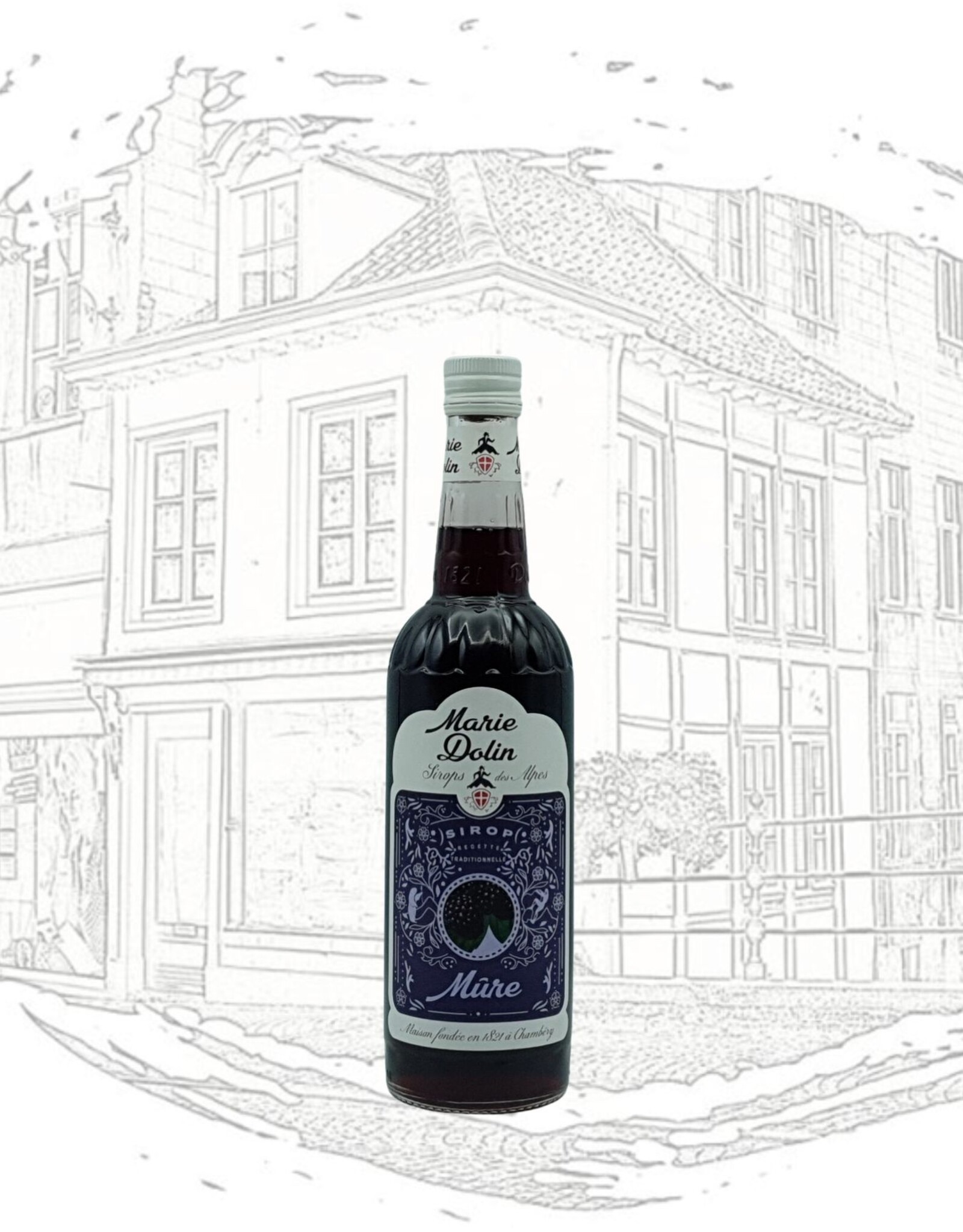 Dolin Marie Dolin - Sirop de Mûre (braambes) - 70 cl