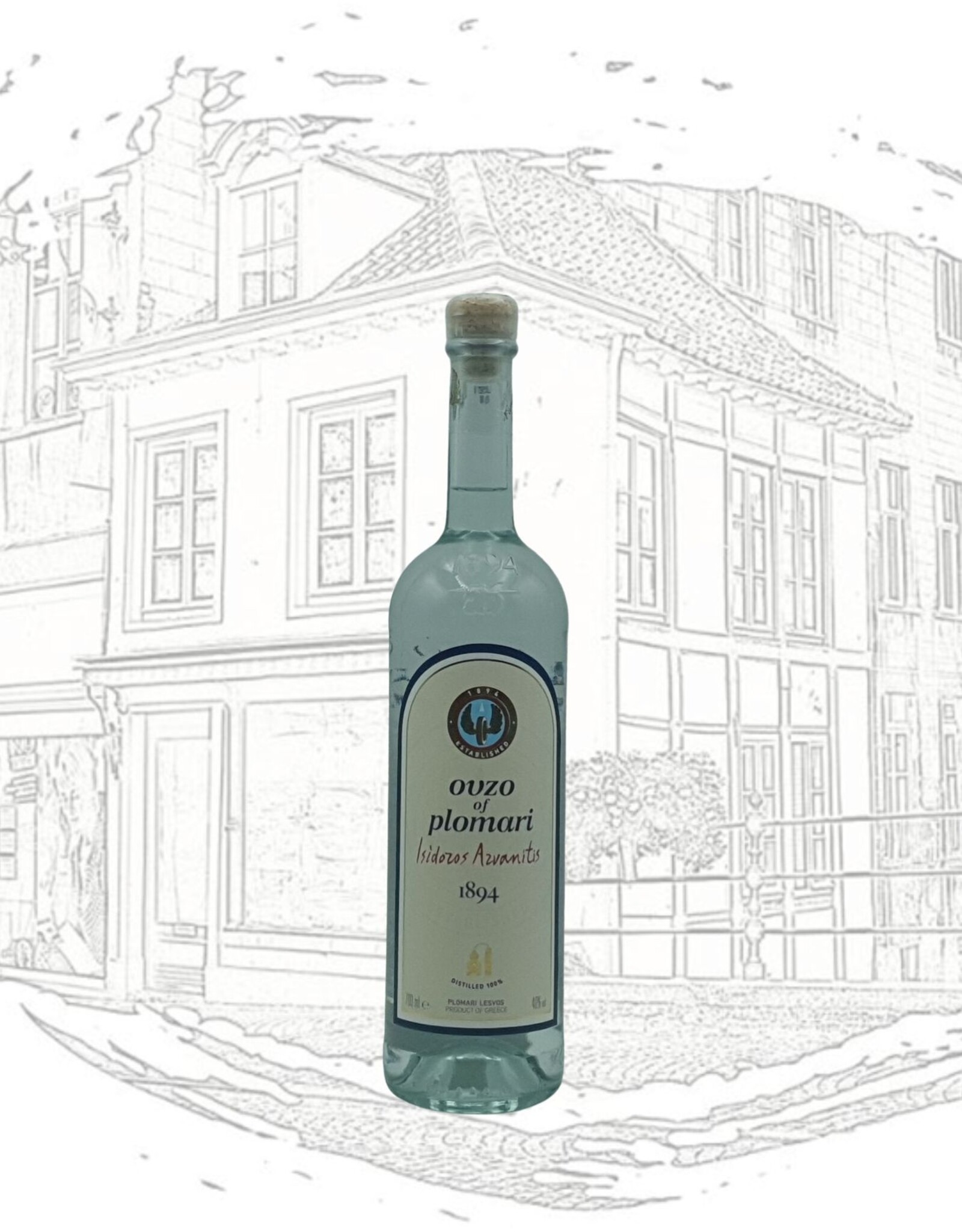 Ouzo of Plomari - Isodoris Arvanitis