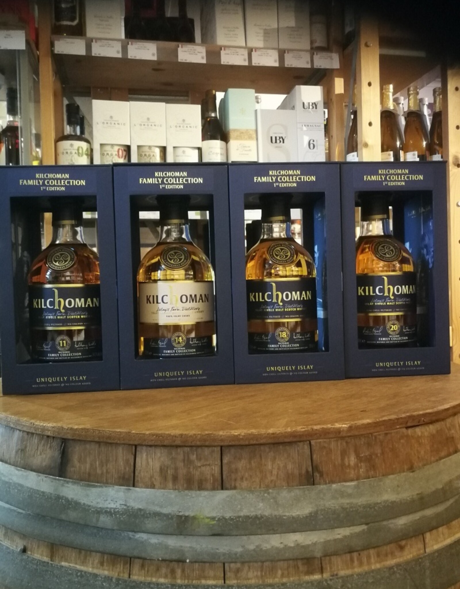Kilchoman Kilchoman - Family Collection 1st Edition (set van 4)