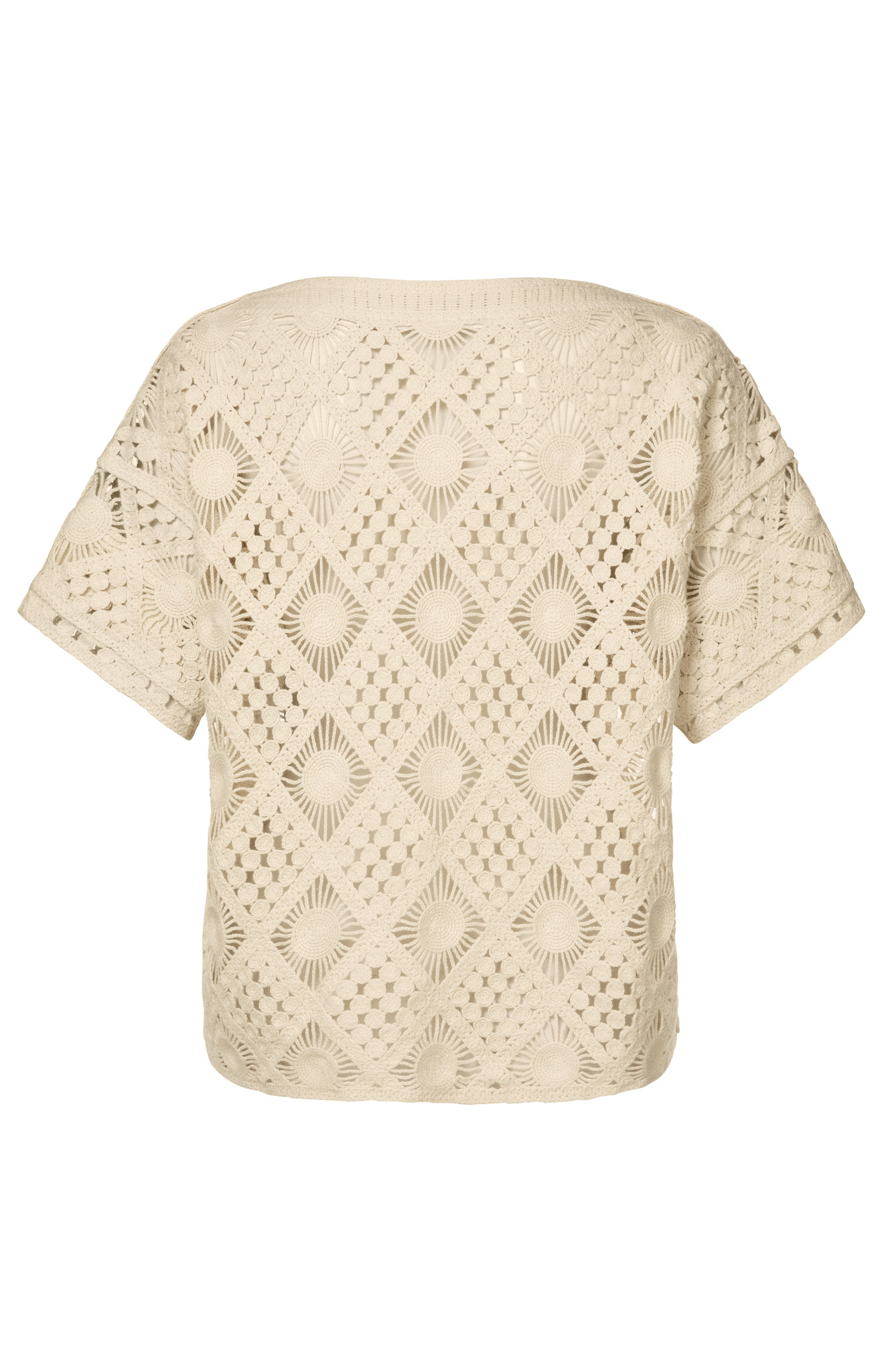 yaya Crochet sweater 1000585-215-2