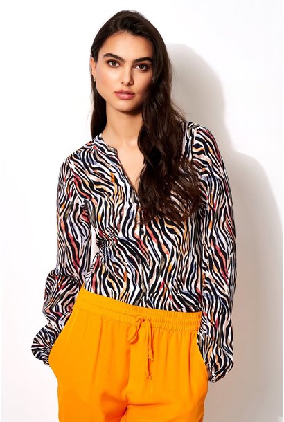 Desoto blouse FAY 71056-2 962 zebra