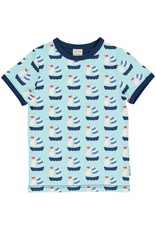 Maxomorra Maxomorra - T-shirt, sailboat (3-16j)