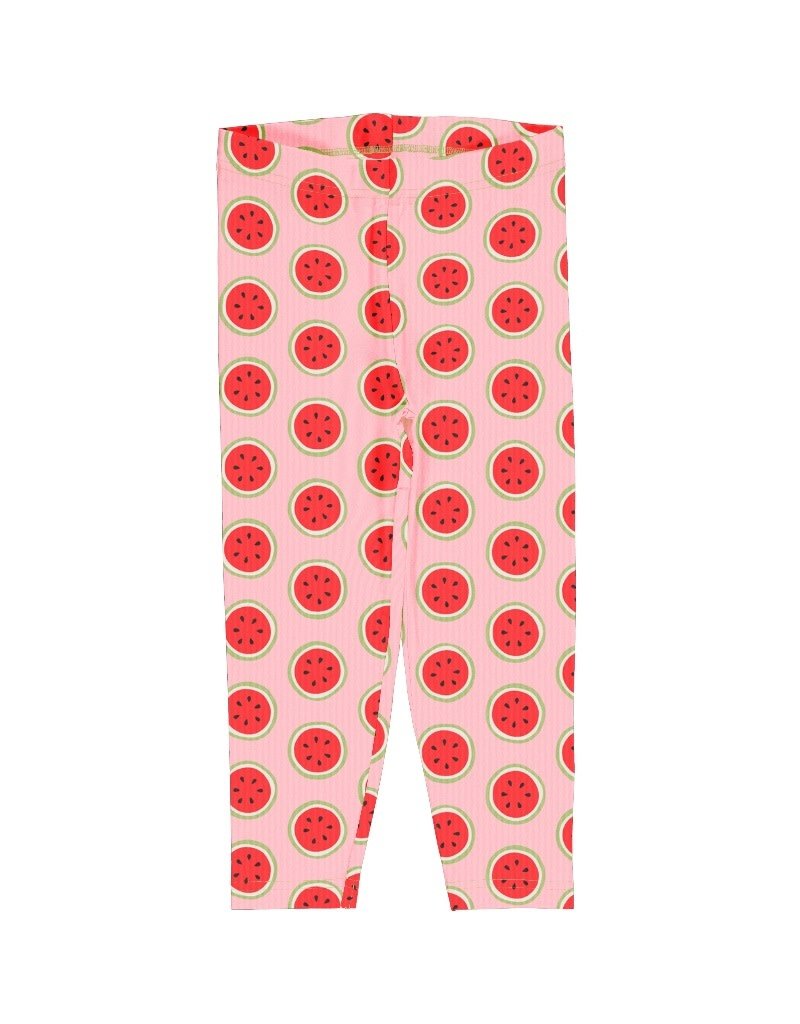 Maxomorra Maxomorra - legging, cropped, blossom, watermelon