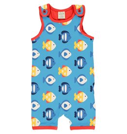 Maxomorra Summerplaysuit, tropical aquarium (0-2j)