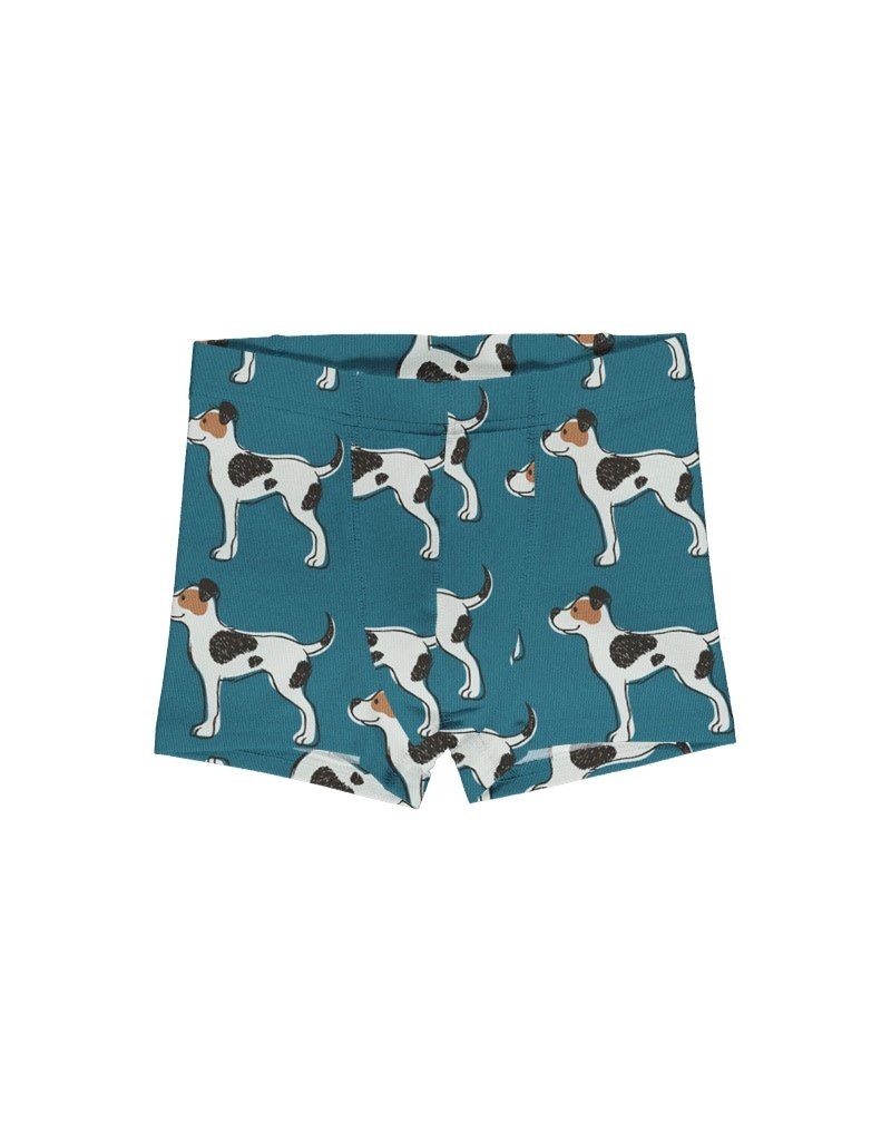 Maxomorra Maxomorra - boxershort, blauw, farmdog