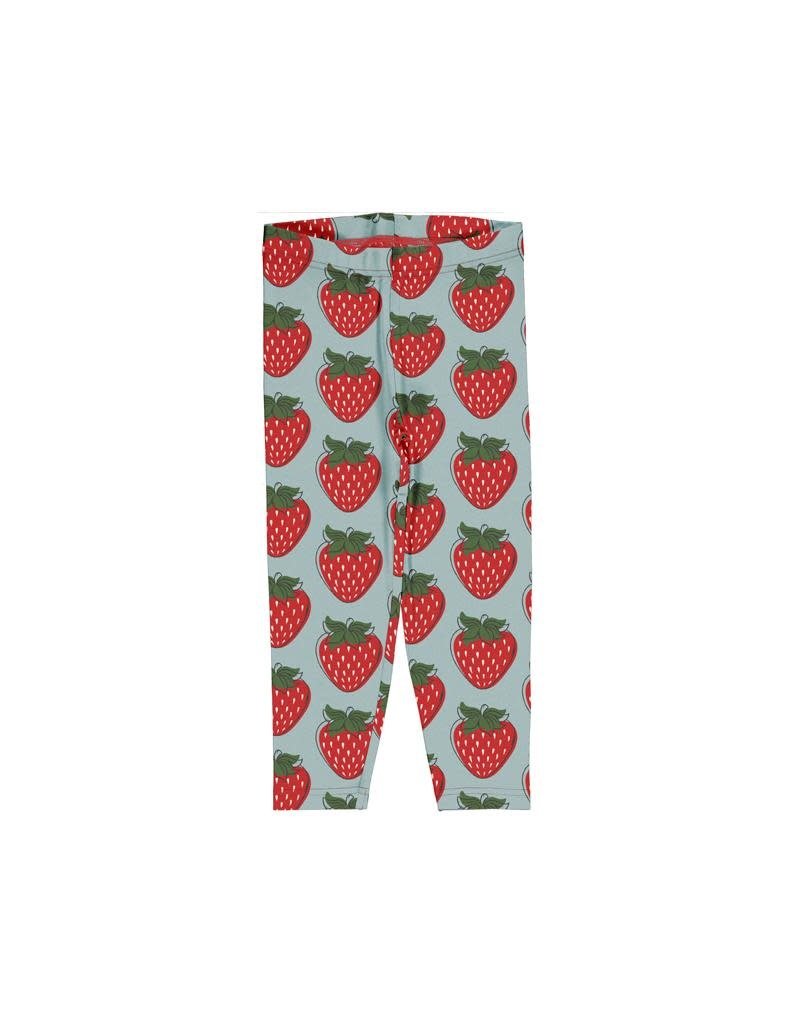 Maxomorra Maxomorra - legging, cropped, strawberry (0-2j)