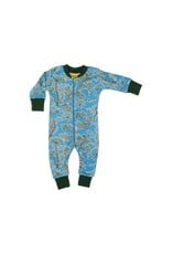 DUNS Sweden Duns Sweden - zipsuit, blue, dill (3-16j)