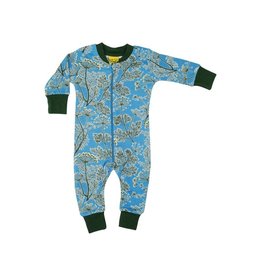 DUNS Sweden Zipsuit, dill (3-16j)