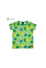 Villervalla Villervalla - pyjama T-shirt, light pea