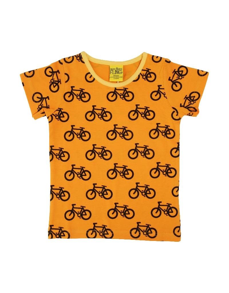 More than a Fling More than a Fling - T-shirt, oranje, bike