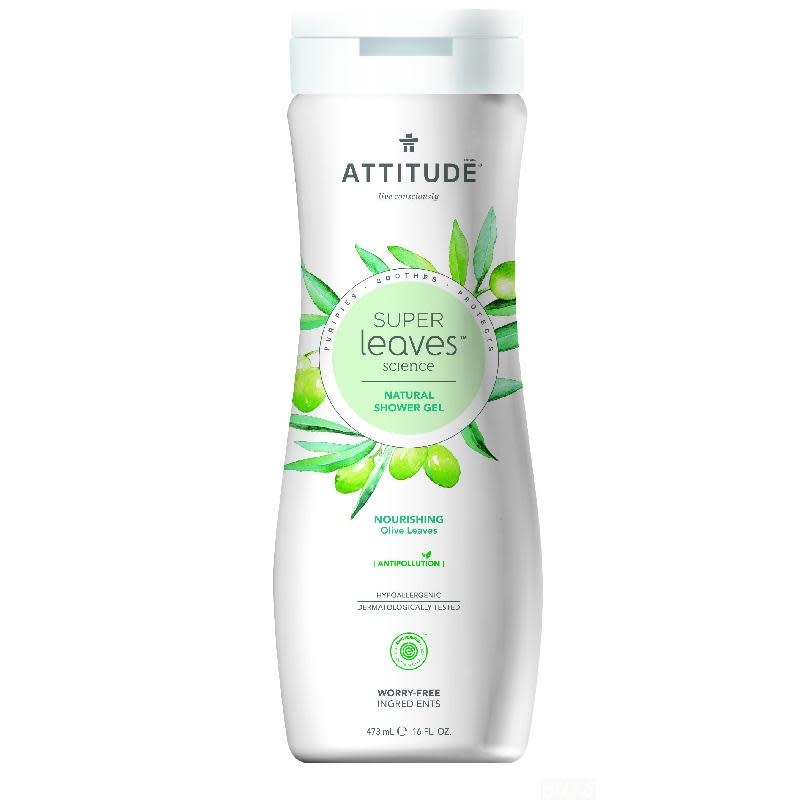 Attitude Attitude showergel, Nourishing, olive leaves Zonnehoed
