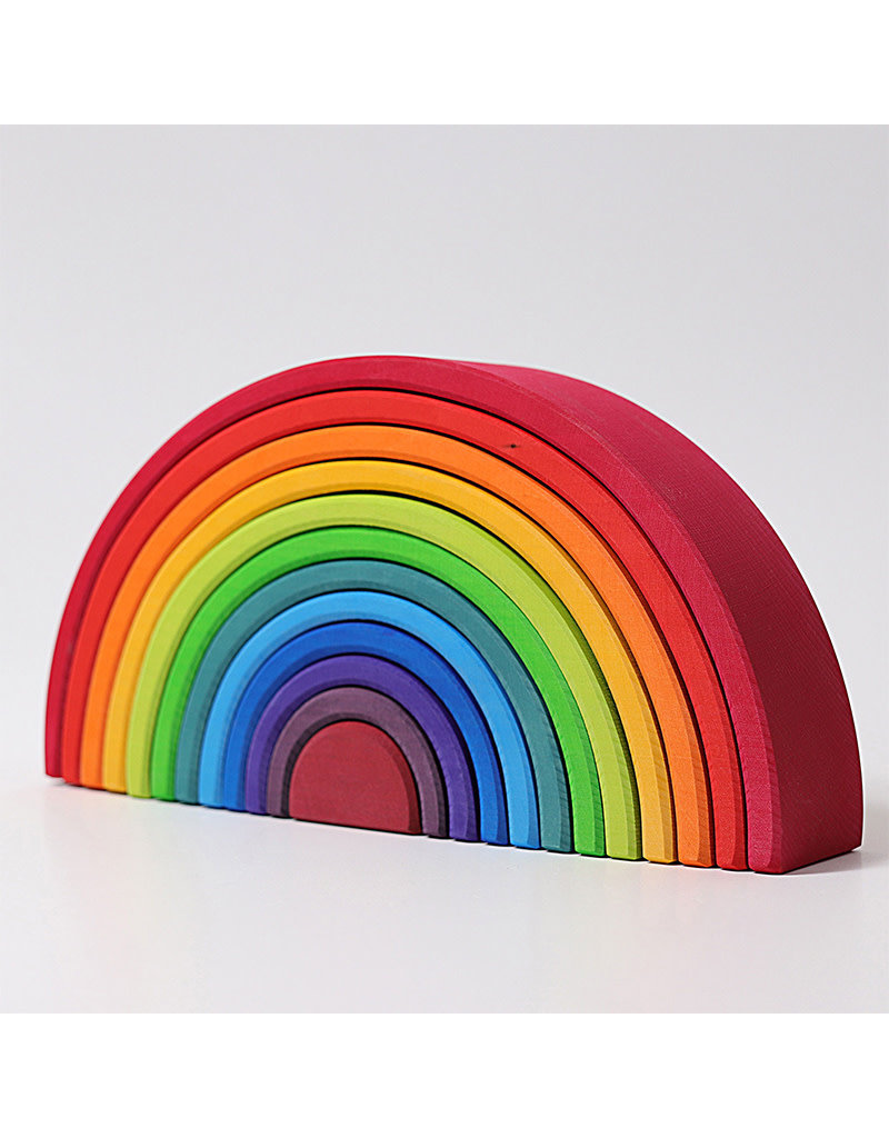 Grimm's Grimm's - Bouwset, regenboog, 12-delig