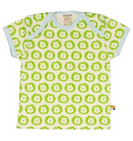 Loud+Proud T-shirt, lime leeuwen (3-16j)