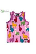 Villervalla Villervalla - tanktop, lotus, llama (0-2j)