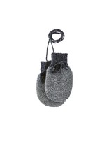 Disana Disana - knitted gloves, anthracite/grey (0-2j)