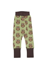 Maxomorra Maxomorra - broek, drop crotch, sweat owl (0-2j)