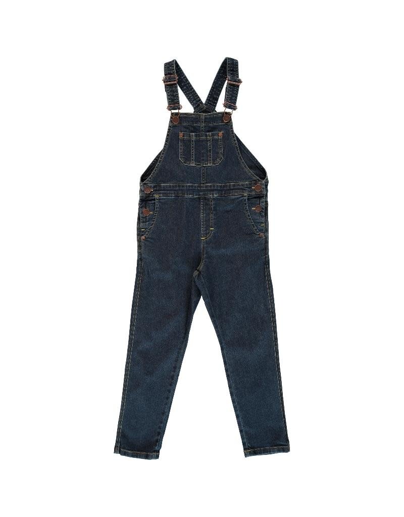 Maxomorra Maxomorra - salopet, denim, medium dark wash (3-16j)