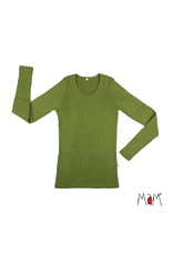 MaM MaM - shirt, wol, garden moss green