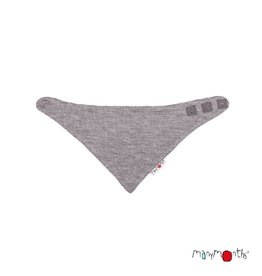 ManyMonths Sjaal, bandana, wol, silver cloud