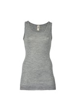 Engel Engel - Woman long-shirt, sleeveless, light grey melange