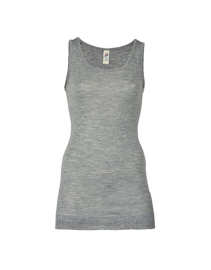 Engel Engel - Woman long-shirt, sleeveless, light grey melange