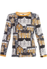 Paapii Paapii - Nooa shirt, old town, ochre/sand (3-16j)