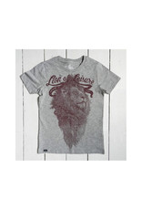 Lion of Leisure Lion of Leisure - T-shirt, grey, logo lion (3-16j)