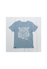 Lion of Leisure Lion of Leisure - T-shirt, ice blue, tiger (3-16j)