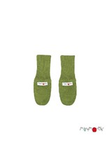 ManyMonths ManyMonths - Long Cuff Mittens, Garden Moss Green (3-16j)