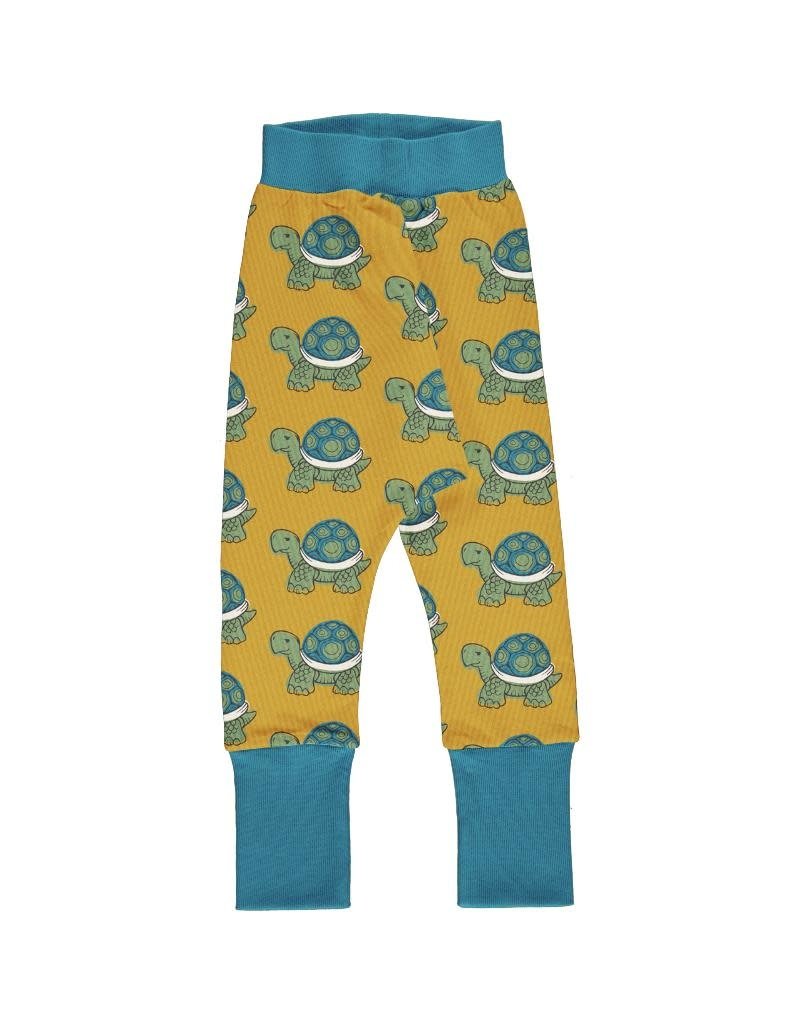 Maxomorra Maxomorra - pants drop crotch sweat tortoise (0-2j)