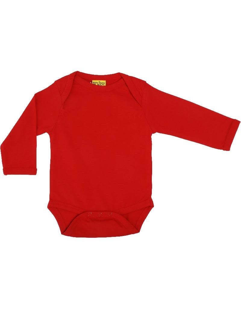 More than a Fling More Than a Fling - Long Sleeve Lapneck Body, Red (0-2j)