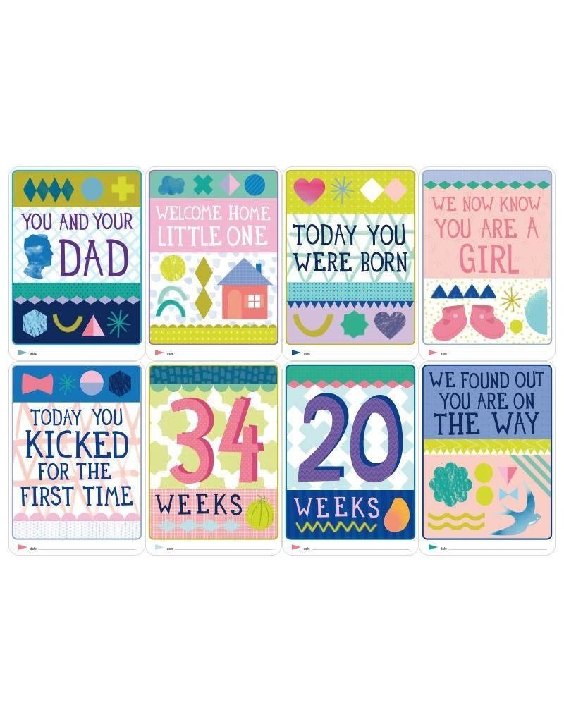 Milestone Milestone - Pregnancy and Newborn Photo cards