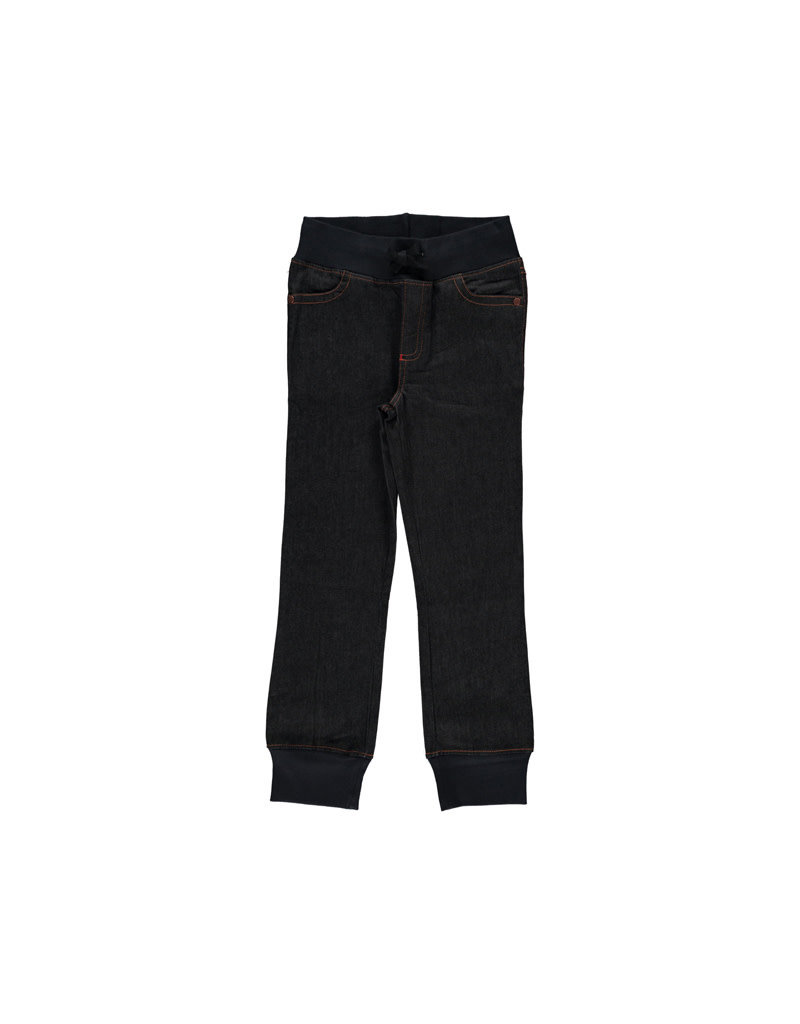 Maxomorra Maxomorra - broek, rib, dark denim blue (3-16j)