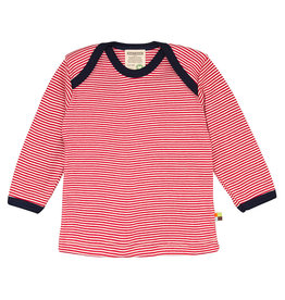 Loud+Proud Shirt, rood gestreept (0-2j)