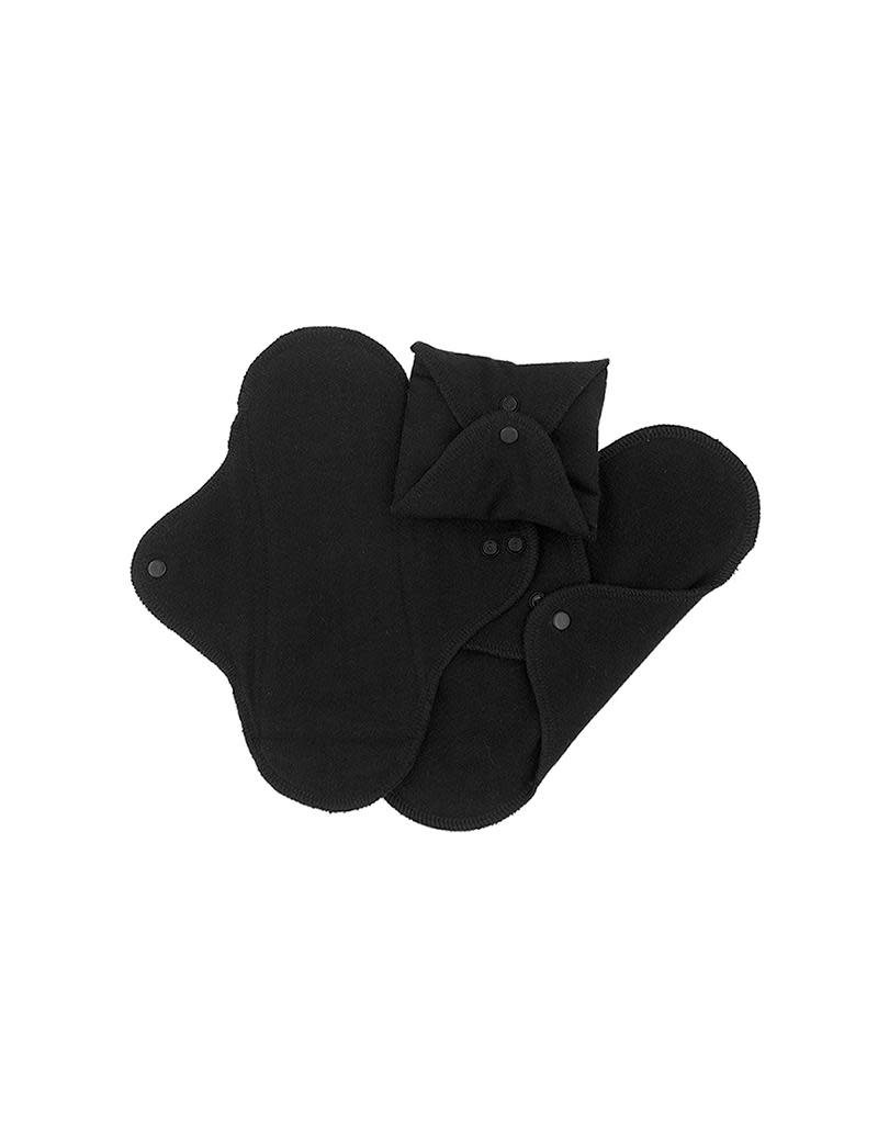 Imse Imse - Sanitary Pads Classic Regular 3-pack, Black