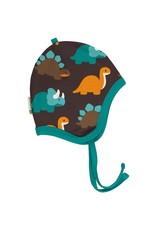 Maxomorra Maxomorra - hat helmet velour dinosaurs (0-2j)