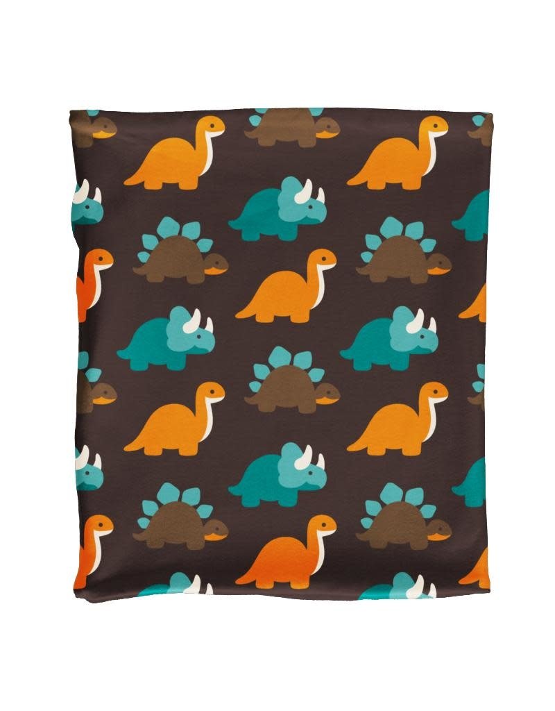 Maxomorra Maxomorra - scarf tube velour dinosaurs (0-2j)