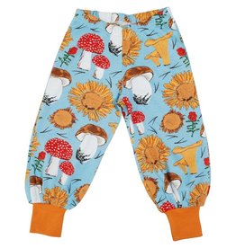 DUNS Sweden Broek, Sunflowers and Mushrooms Sky Blue (3-16j)