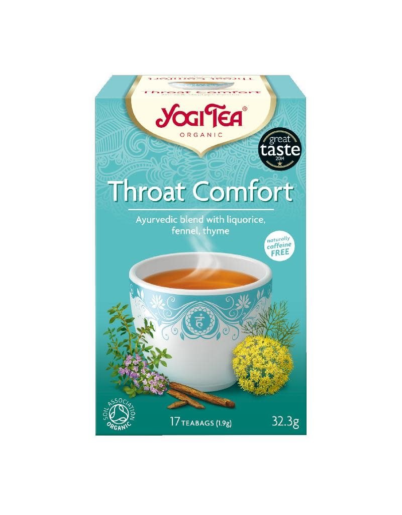 Yogi Tea Yogi Tea - Throat Comfort, builtjes