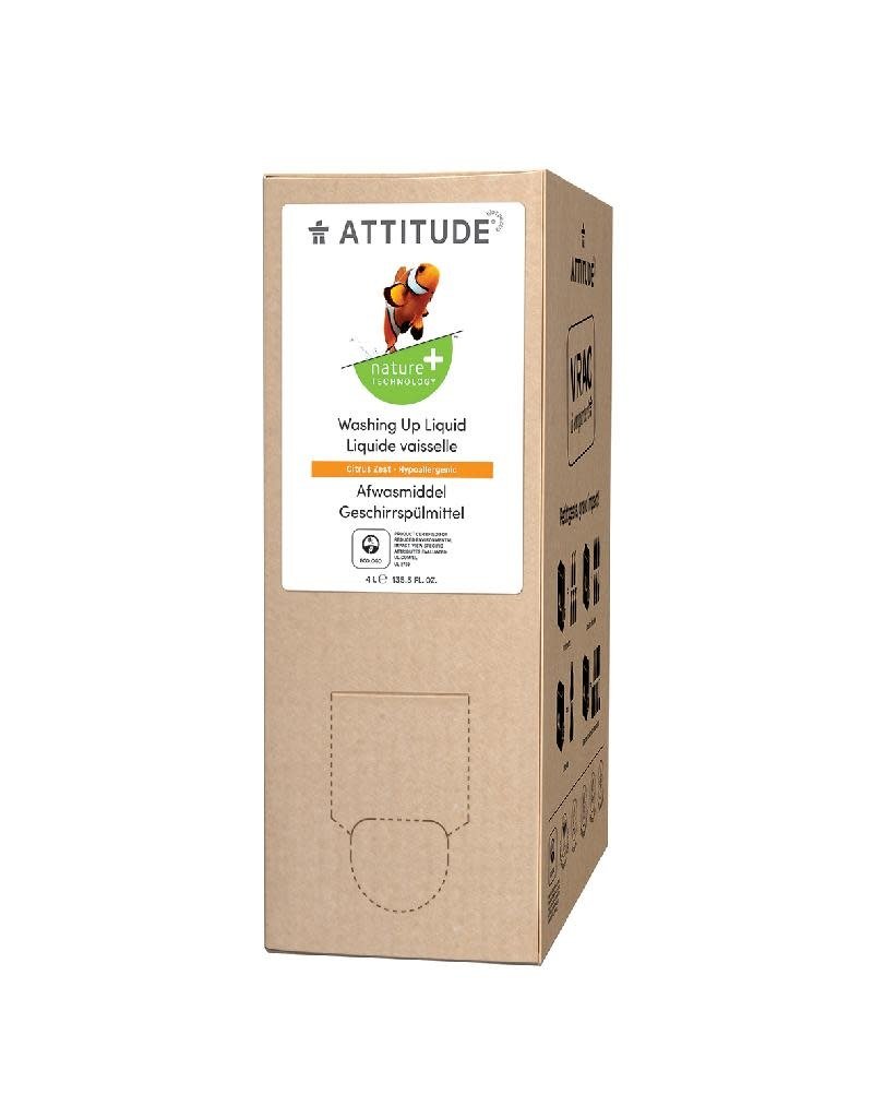 Attitude Attitude - Afwasmiddel, Bulk2Go 2L, Citrus Zest