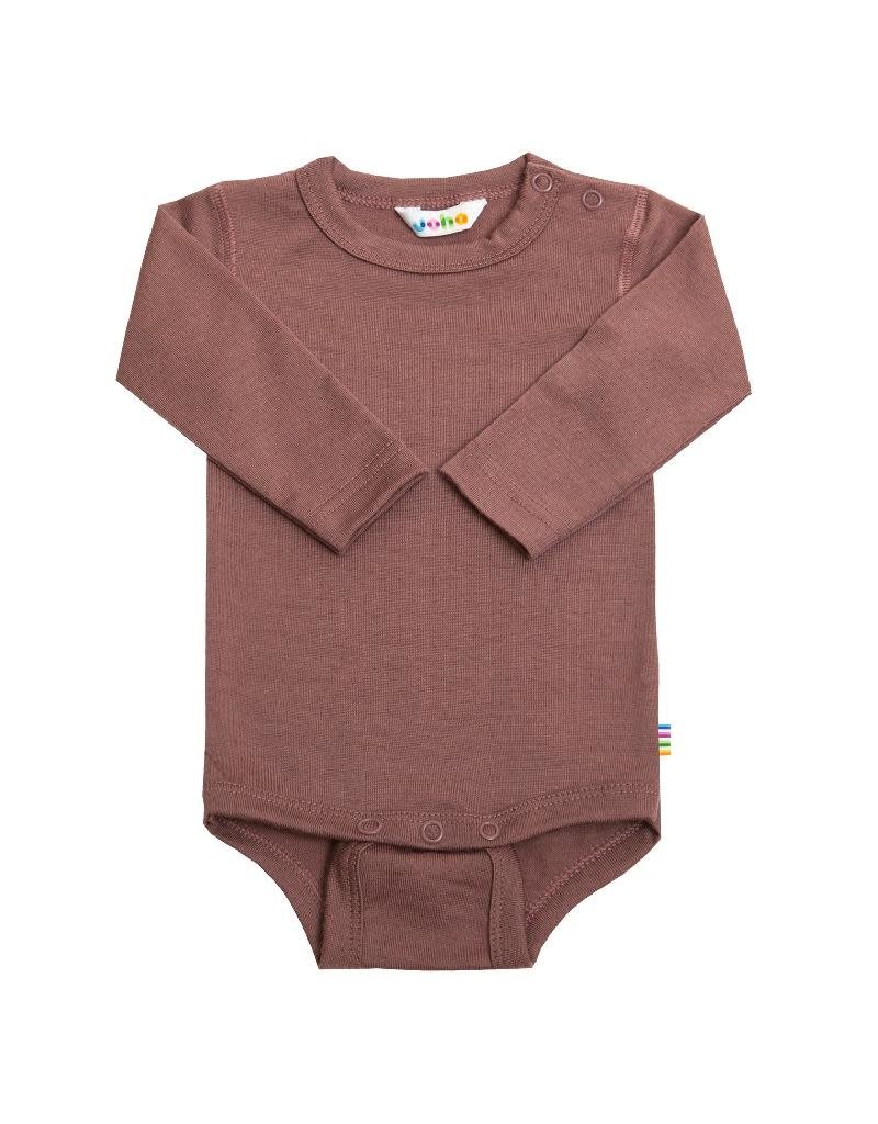 Joha Joha - body, ls, wol, old pink (0-2j)