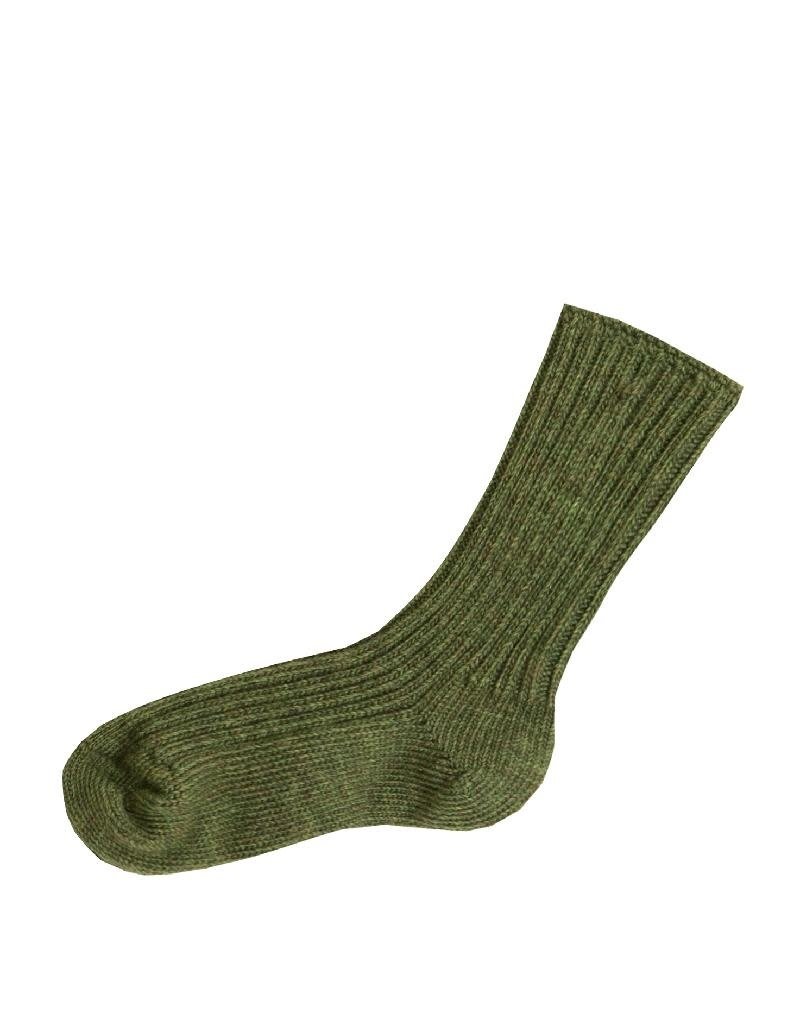 Joha Joha - Wool socks, moss melange (3-16j)