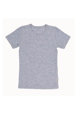 Joha Joha - T-shirt basic, light grey melange (3-16j)