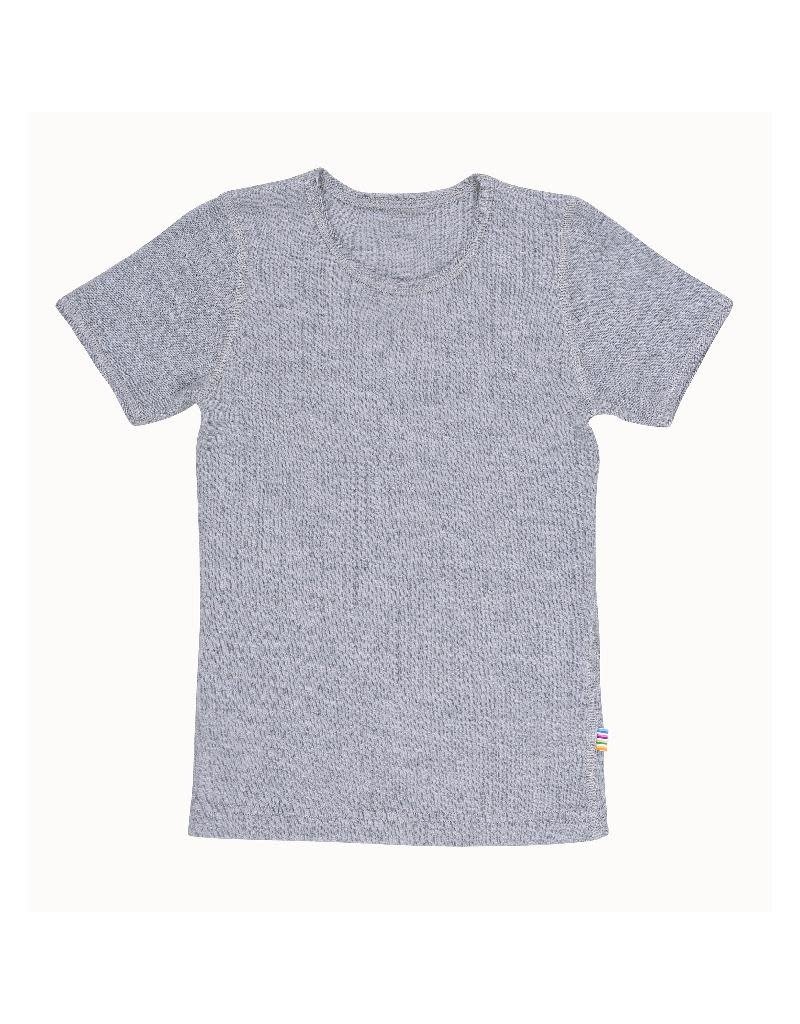 Joha Joha - T-shirt basic, light grey melange (3-16j)
