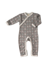 Pigeon Pigeon - jumpsuit, grey, boat (0-2j)