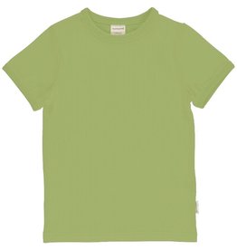 Maxomorra T-shirt, solid pear (0-2j)