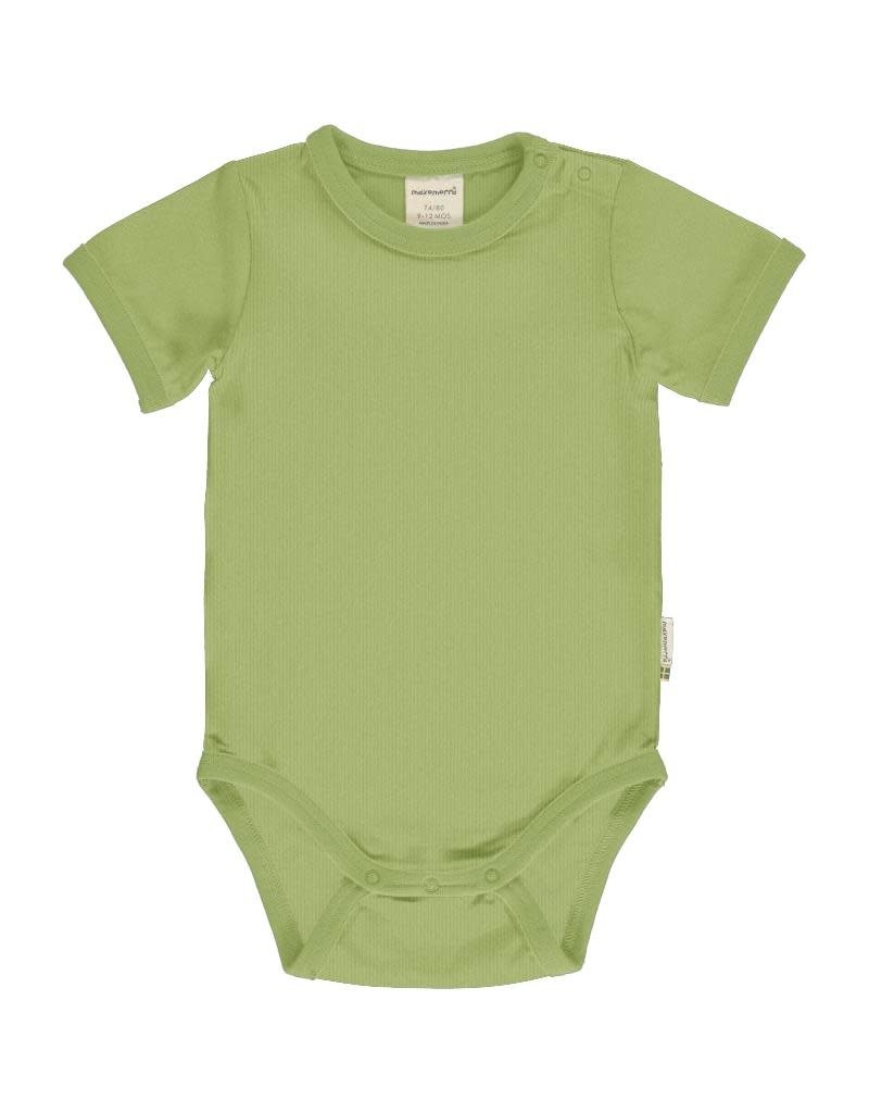 Maxomorra Maxomorra - Body SS SOLID PEAR (0-2j)