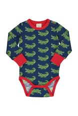 Maxomorra Maxomorra - Body LS CROCODILE (0-2j)